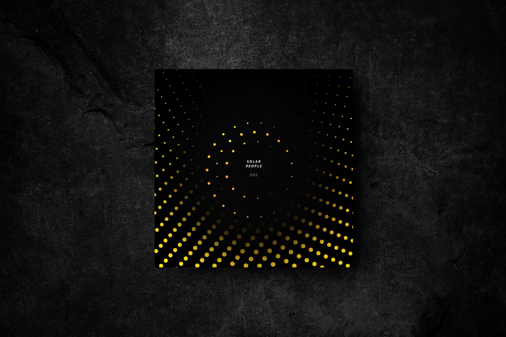 Solar People Vinyl cover design